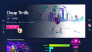 Cheapthrills jd2023 infomenu.png (1.15 MB) Just Dance 2023 Edition info screen