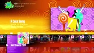 Cola Song (Candy Version) on the Just Dance 2017 menu (8th-gen)