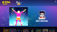 Just Dance Now coach selection screen (outdated, computer)