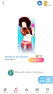 Just Dance Now coach selection screen (2020 update, phone)