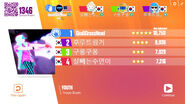 Just Dance Now scoring screen (updated)