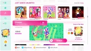 Chiwawa on the Just Dance 2020 menu