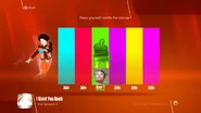 Just Dance 2018 coach selection screen