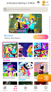 Mi Gente on the Just Dance Now menu (2020 update, phone)