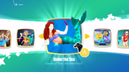 Under the Sea on the Just Dance 2018 menu (Kids Mode)