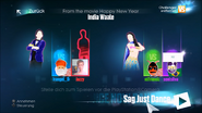 Just Dance 2015 coach selection screen