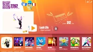 Lush Life on the Just Dance Now menu (2017 update, computer)