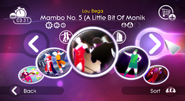 Mambo5 jd2 menu