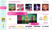 Moveyourfeet jd2020 menu.png (760 KB) Move Your Feet on the Just Dance 2020 menu