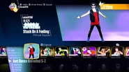 Stuck On A Feeling on the Just Dance 2018 menu