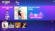 The Way on the Just Dance Now menu (original, computer)