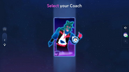 Just Dance 2023 Edition coach selection screen