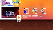 Just Dance Now coach selection screen (2017 update, computer)