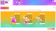 Just Dance Now coach selection screen (computer)