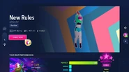 Newrules jd2023 infomenu.png (949 KB) Just Dance 2023 Edition info screen