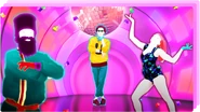Icona Shard on the icon for the Just Dance Now playlist "Your First Dance" (along with Rasputin and Happy)