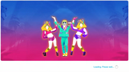 Just Dance 2021 loading screen