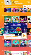 Automaton (Tomato Version) on the Just Dance Now menu (2017 update, phone)