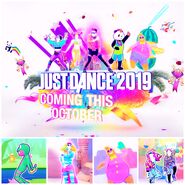 Just Dance 2019 promotional image (Vizier)