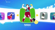 Footloose (Kids) on the Just Dance 2018 menu (Kids Mode)