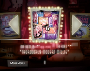 Thoroughly Modern Millie on the Dance on Broadway menu (Wii)