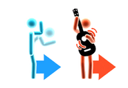 Rockvslavidaduelcoach2 guitar picto.png (39 KB) Guitar (Rock n’ Roll (Will Take You to the Mountain) VS. Livin’ la Vida Loca, Livin’ la Vida Loca wins)