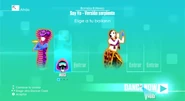 Just Dance 2020 coach selection screen (Wii)
