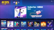 Stadium Flow (Fanmade) on the Just Dance Now menu (original, computer)