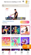 This Is How We Do (Fanmade) on the Just Dance Now menu (2020 update, phone)