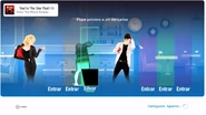 Just Dance 2019 coach selection screen