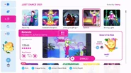 Bailando1997 jd2021 menu.png (1.67 MB) Bailando on the Just Dance 2021 menu