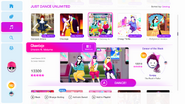 Subway Version on the Just Dance 2019 menu
