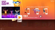 Just Dance Now coach selection screen (2017 update, computer)