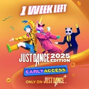 Lumen Brooks on the one week countdown for Just Dance 2025 Edition Early Access (along with PandaFan and UnicornLover)