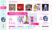 Policeman on the Just Dance 2020 menu (8th-gen)