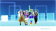 Just Dance 2020 loading screen