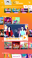 I Was Made For Lovin’ You on the Just Dance Now menu (2017 update, phone)