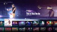 This Is How We Do (Fanmade) on the Just Dance 2016 menu (updated assets)