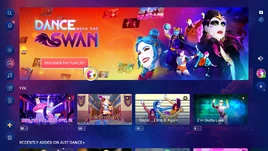 Dancewiththeswan home menu