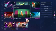 Move Your Feet on the Just Dance 2023 Edition menu