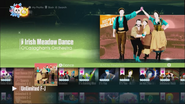 Irish Meadow Dance in the Just Dance 2017 menu