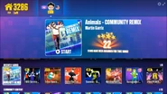Animals (Extreme Version) on the Just Dance Now menu
