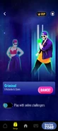 Just Dance Now coach selection screen (2024 update, phone)