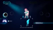 Just Dance 3 coach selection screen (Xbox 360)