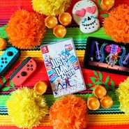 Post celebrating the Day of the Dead