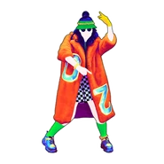 Bad Guy on the 舞力全开 boot screen