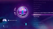 Step by Step on the Just Dance: Greatest Hits menu (Xbox 360)