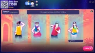 Just Dance Now coach selection screen (2024 update, computer)