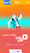 Just Dance Now coach selection screen (2017 update, phone)