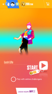 Just Dance Now coach selection screen (2017 update, phone)